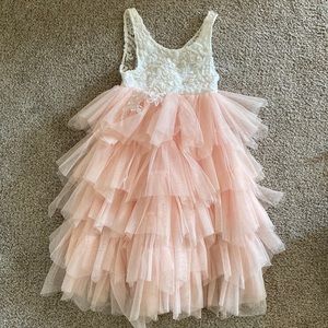 Beautiful girls flower dress